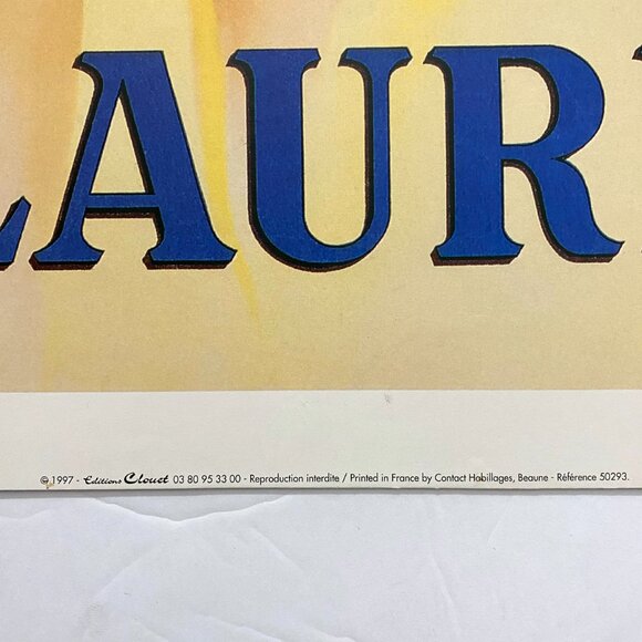 LAURENS Cigarettes - Vintage Poster Ad Lithograph Print French Printing 32x43 cm - Picture 4 of 6